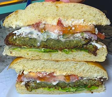 Falafel Sandwich On Thumb Bread®