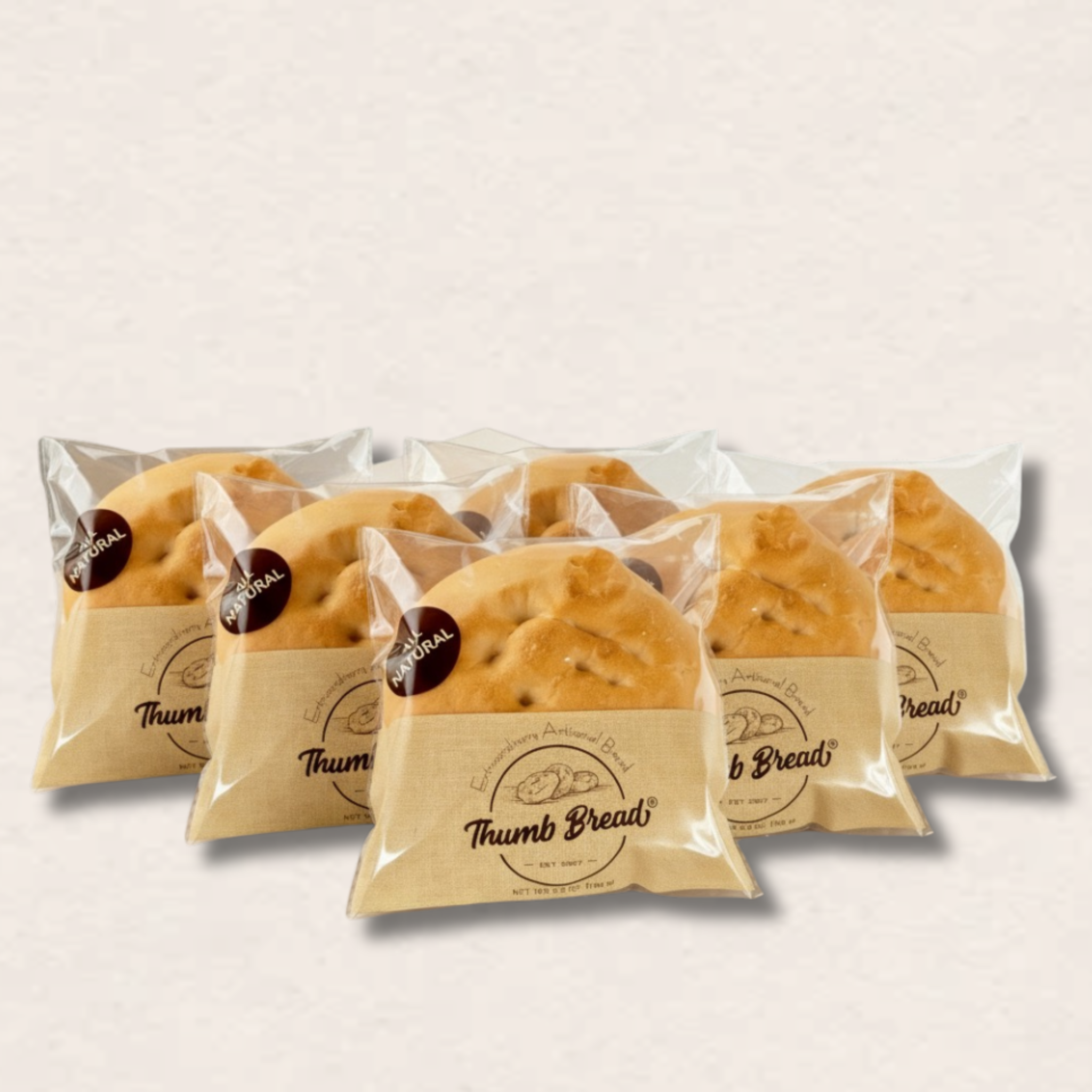 Original Thumb Bread® Single Serve (6)